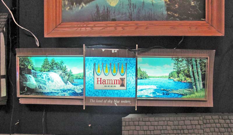 hamms beer neon sign