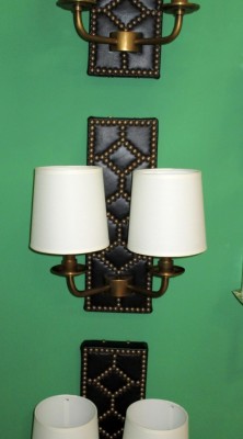 BRASS RIVETS in LIGHTING > SCONCE - TRADITIONAL